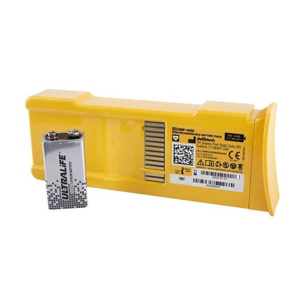 Image of the Defibtech Lifeline AED & Auto Standard Battery Pack